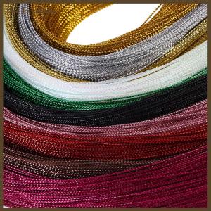 [The Fayshow] 100m Rope Cord Gift Packaging String Metallic Jewelry Thread Cord