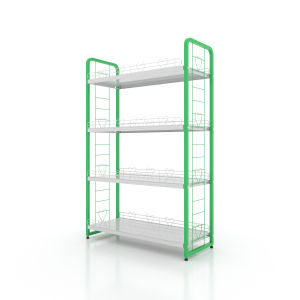 Kefva ชั้นวางสินค้า 4 ชั้น รุ่นสารพัดประโยชน์ แบบแผ่น กว้าง 81/120 cm เชลฟ์วางของเบ็ดเตล็ด Shelf เชลฟ์ ชั้นวางสินค้ามินิมาร์ท ชั้นวางขายของชำ ชั้นวางของ ชั้นวางของร้านค้า ชั้นวางขายสินค้า