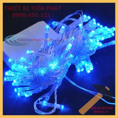 Dây Đèn Led Trang Trí Nhà Cửa NOEL Chớp Nháy 220v Dài 5m Full Màu Trắng Xanh Lá Xanh Dương Hồng Đỏ Tím Vàng Đổi Màu