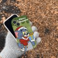 Cartoon Cat and Mouse Couple Casing Redmi Note 14 13 Pro+ 12S 4G 12 Pro Plus 5G 14C 13C 12C A1 A2 A3 11S 11 10C 10 9T 9C 9A POCO X6 X5 M6 C65 Fine hole lens Anti-fall Soft Phone Case NY 78. 