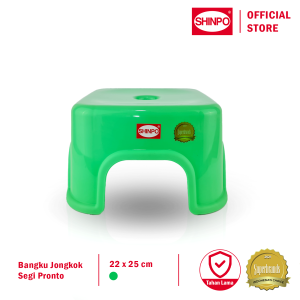 SHINPO Pronto Stool Bangku Jongkok Segi Empat Anti Slip Squat Bench Serbaguna SPO-SIP-158