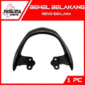 Behel Belakang Karet Alumunium Honda Revo 100 Lama Old Handel Hendel Handle Hendle Pegangan Tangan Begel Breket Bracket Besi Jok Jox