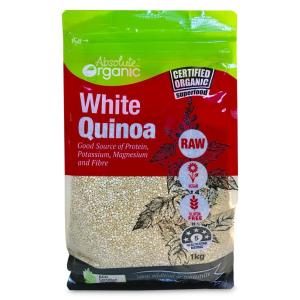 Hạt Diêm Mạch Trắng Absolute Organic White Quinoa 1kg