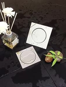 New  15cm*15cm Drains Square Bathroom Shower Drain Strainer Waste Drainer Anti-odor Bath Shower Floor Drain Cover Stopper Shower