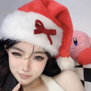 ThaiBeats หมวก หมวกซานต้า หมวกคริสต์มาส หมวกซานตาคลอส หมวกบีนนี่ น่ารักๆ แฟชั่นสำหรับเด็กและผู้ใหญ่ ของขวัญคริสต์มาส ของขวัญปีใหม่ Merry Christmas เครื่องประดับวันคริสต์มาส