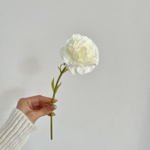Artificial Carnation Flower Bouquet Mothers Teachers Day Gift Fake Flowers for Home Decoration