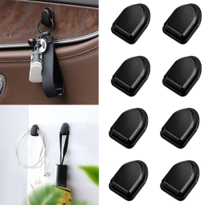 Móc Dán Xe Hơi Mini Móc Treo Mặt Nạ Móc Dính Chắc Chắn Treo Bảng Điều Khiển Đơn Giản Móc Treo Đồ Sắp Xếp Nội Thất Xe Hơi