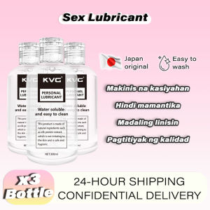 KVC Water-Based Personal Lubricant for Enhanced Hydration & Easy Clean Up Single Pack 3 sizes available