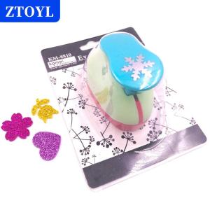 [COD]🔥🔥🔥ZTOYL Large Diy Paper Cut Foam Maker Puncher Scrapbook Flowers Punch Labor Saving Children Hole Punch Embossing DIY Craft Hole Punch
