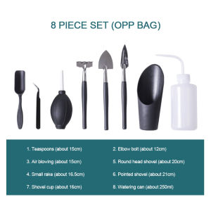 Succulent Plants Tools Set Garden Planter Kit Bonsai Tools Bonsai Kit for Indoor Fairy Care Potting Cactus Shovel Rake Spade