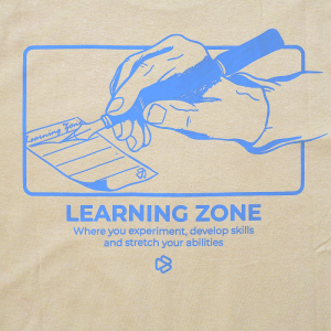BAPIN T-Shirt Learning Zone - Cream