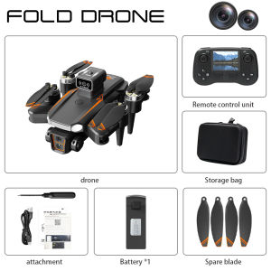 2024 New Brushless Screen Control Drones Wifi FPV 8K HD professional camera anti-shake gimbal ESC with optical flow quadcopter Remote with 3 inch Screen