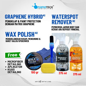 PENGHILANG BARET HALUS KUSAM SPIDERWEB + PEMBERSIH KERAK JAMUR BODY + PENGKILAP CAT PAINT PROTECTION - nanoTECH PROTECTION - INSTANT SOFT COATING CERAMIC MOBIL MOTOR