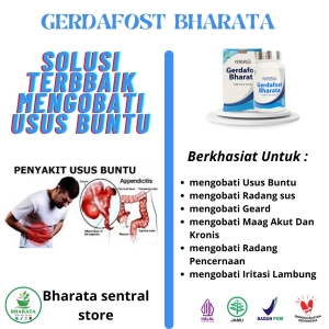 Obat Usus Buntu Obat Radang Usus Infeksi Usus Obat Gerd Asam Lambung Maag Akut dan Kronis-Gerdafost Bharata