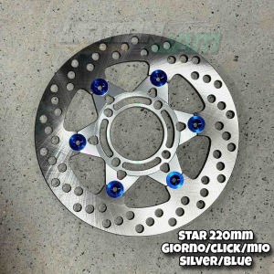 MAXSPEED FLOATING DISC CNC STAR CLICK / MIO / GIORNO 220MM 4 HOLES