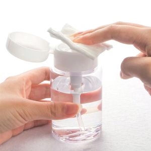 100ml / 200ml Plastic Dispenser Bottle/Press Pumping Empty Plastic bottle/ Makeup Remover Water Pressing/ Travel Refillable Bottles/ Push Down Pump Makeup Container