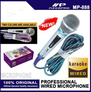 Original MEGAPRO MP-888 Wired Legendary Vocal Dynamic Microphone