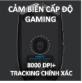 Chuột game có dây Logitech G203 Lightsync - Tùy chỉnh RGB, 6 nút lập trình, nhẹ, 8.000 DPI, cảm biến chuyên game. 