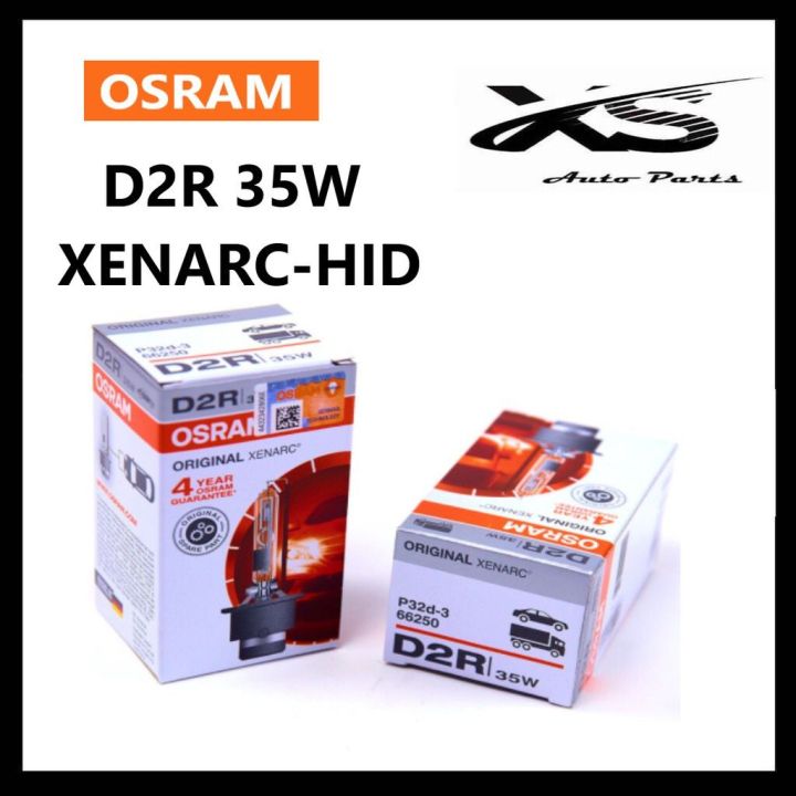 Osram Bulb 66250 - D2R 12V 35W - Xenon headlight lamps - Xenarc ...