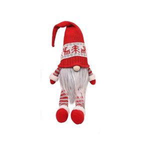 FUNG MALL Mini Búp bê Gnome không  giáng sinh Dễ thương Hoạt hình Búp bê giáng sinh chân dài Trang trí sân vườn Sáng Tạo Búp bê giáng sinh dệt kim Giáng sinh