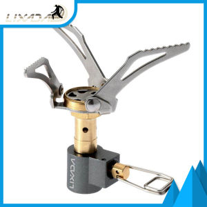 Lixada 45g Super Lightweight Mini Pocket Outdoor Cooking Burner Folding Camping Gas Stove 3000W