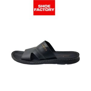 Slam Men Classic PU Sandals Slipper Size 40-44 Sandal Selipar PU Lelaki By Shoe Factory Malaysia