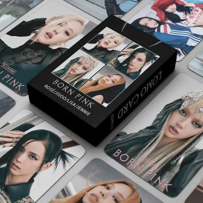 55pcs/box BLACKPINK Photocards 2022 BORN PINK Album LOMO Card Postcard (READY STOCK)