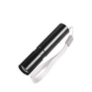 Super-bright Mini Flashlight USB Rechargeable Small Lamp with 3 Light Modes and Built-in Battery
