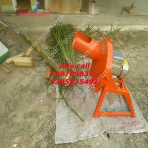 Máy băm chuối trộn cám cho gàvịt năng suất 15 tấn/h