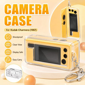 Portable Camera Protective Case for Kodak Charmera 1987 Transparent PC Drop Protection Camera Case