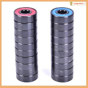 yangyuhua 10Pcs set 608 2RS Bearing Deep Groove Steel Sealed Ball Bearings 608RS 608-2RS