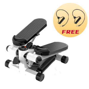 Mini Stepper Step Climber Stair Exercise Machine Resistance Band Elastic Rope Home Indoor Outdoor Posture Leg Fitness