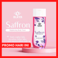 Toner Badan Saffron Aleya Pemutih Badan Brightening Body Toner Safron 100 ml. 
