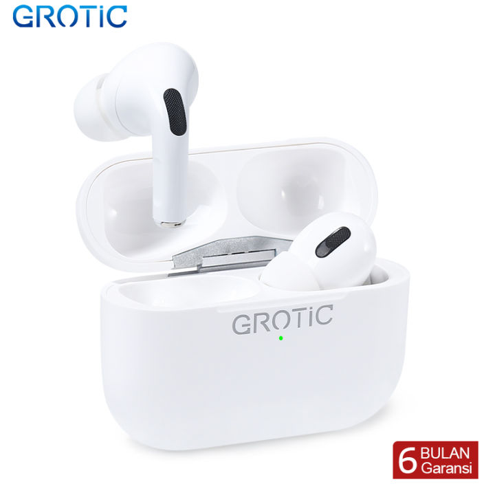 GROTIC Headset Bluetooth Earphone True Wireless TWS In ear Sports