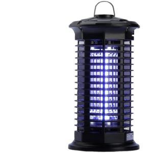 Electric Shock Mosquito Killer Portable Insect Lamp Indoor Safe Non-toxic Quiet UV Light Replaceable Bulb 2 Pin Plug
