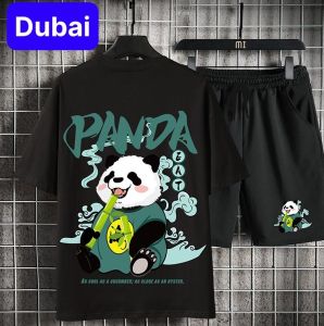 ĐỒ BỘ THỂ THAO GẤU TRÚC PAN.DA SET ĐỒ BỘ THỂ THAO ĐỒ BỘ TẬP GYM MANG Ở NHÀ VÀ ĐI CHƠI ĐỒ BỘ NAM PHONG CÁCH CAO CẤP 2025 - DUBAI FASHION