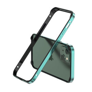 Luxury Aluminum Metal Silicone Bumper Phone Case For iPhone 16 15 14 13 12 11 Pro Max Mini X XR Xs Max 6 6S 7 8 Plus SE Casing