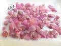 Đá Ruby hồng - đỏ vụn 14A. 
