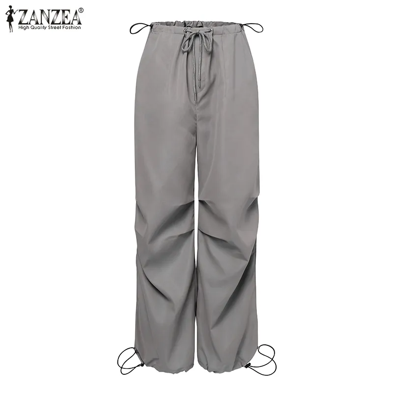 HijabFab ZANZEA Korean Style Womens Fashion Hippy Overall Trousers