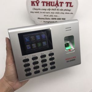 Máy Chấm Công Vân Tay Ronaldjack DG600BID ( Pin lưu điện 6 tiếng)