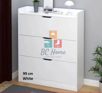 Standing Slim Shoe Cabinet Storage Organizer Space Saver