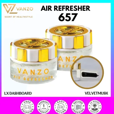 [NEW SCENT] 100% Original Vanzo Miniature Car Air Freshener Car Perfume Refresher 1616/ 1818/ 1717/ 658/ 656/ 657 / NEW AROMA 787/ 788/ 89 Secret Velvet Musk English Pear
