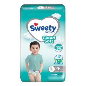 Popok bayi sweety silver pants ukuran L26 promo harga distributor