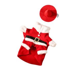 Christmas Celebration Knit Geese Costume Soft Crochet Dress Seasonal Lawn Display Christmas Lawn Geese Sweater