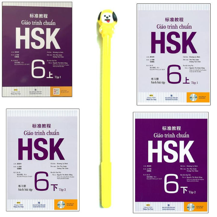 Sách - Giáo trình chuẩn HSK 6 ( bản đen trắng kèm Audio nghe