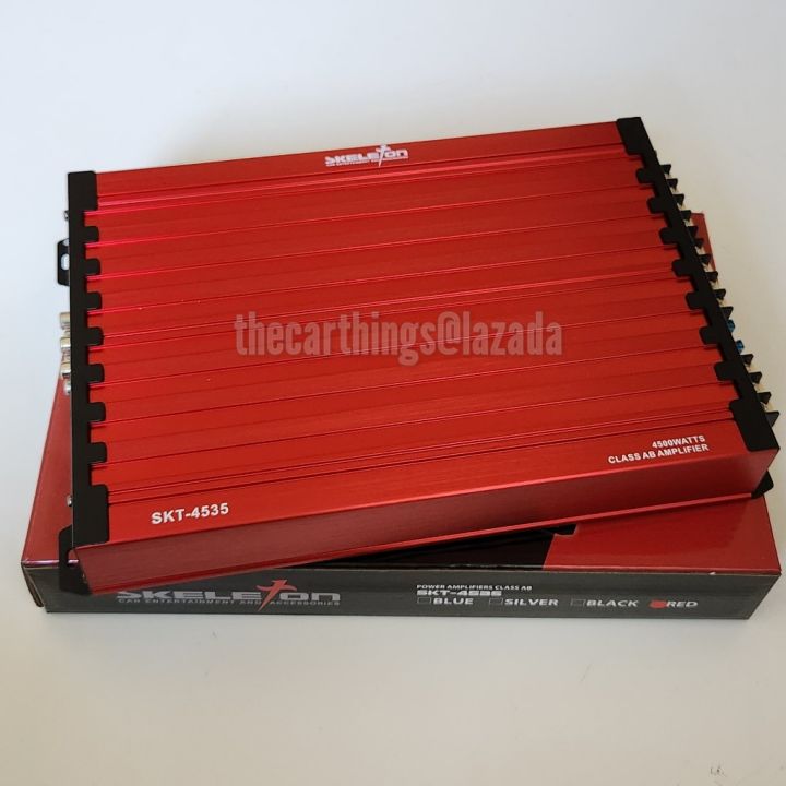Power Amplifier Mobil 4 Channel Skeleton SKT-4535 | Lazada Indonesia
