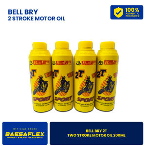 (1PC) BELLBRY (2T) 2 STROKE MOTORCYCLE OIL 200ML