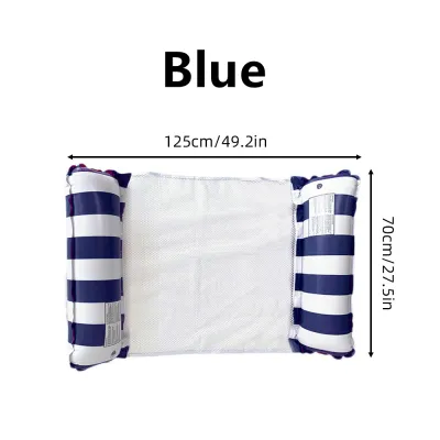 Floating Water Hammock Float Lounger Water Inflatable Floating Swimming Mattress Inflatable Floatin