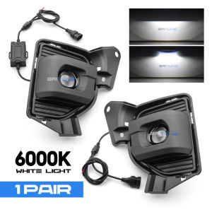 H11 Hi/Lo Bi LED Fog Light Set For 2014-2018 Toyota Hiace Commuter/Grandia Projector Lens Fog Lamp Assembly Front Bumper Driving Lamps