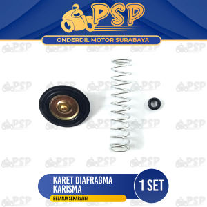 Karet Diafragma Karisma - Karet Seal Sil Siel Membran Diafragma Vakum Vacuum Karburator Kabulator